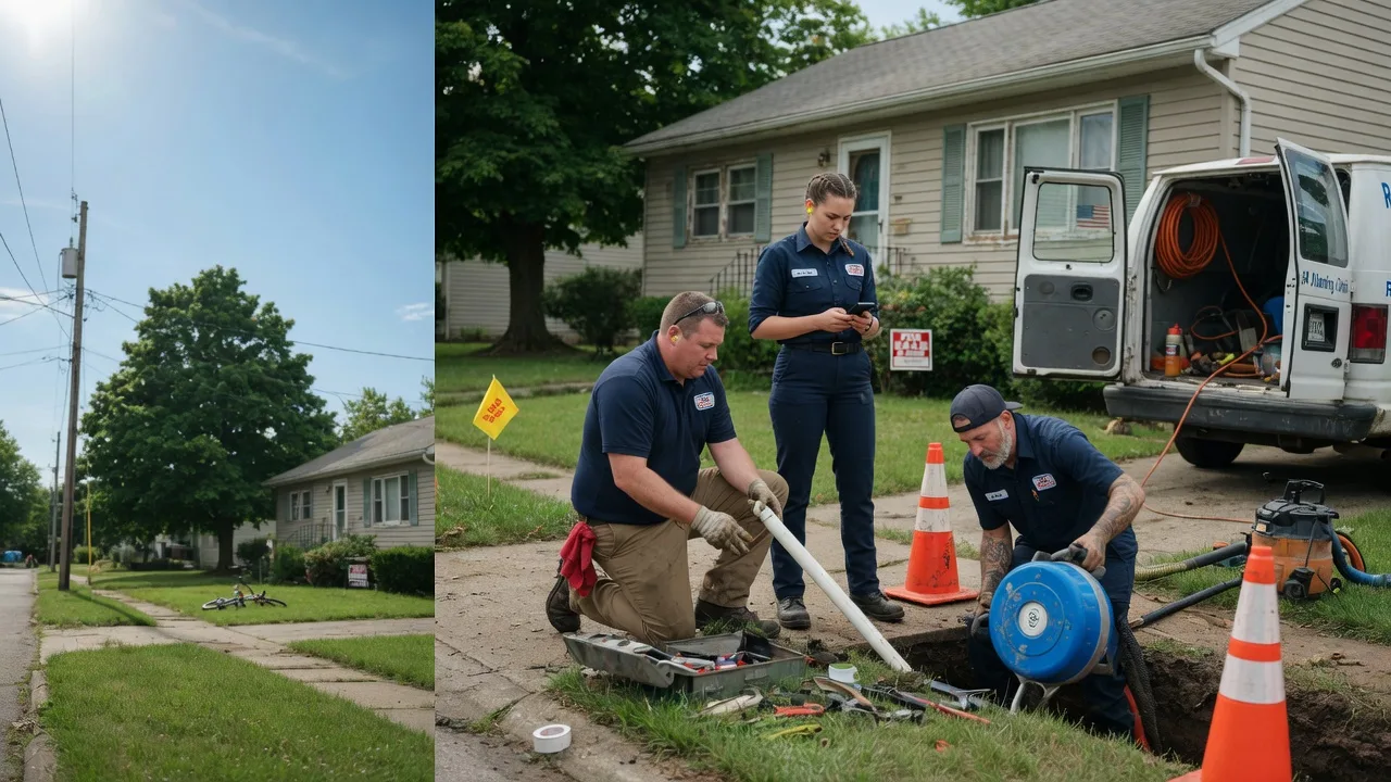 Sewer Line Repair in Sidney, IL near me